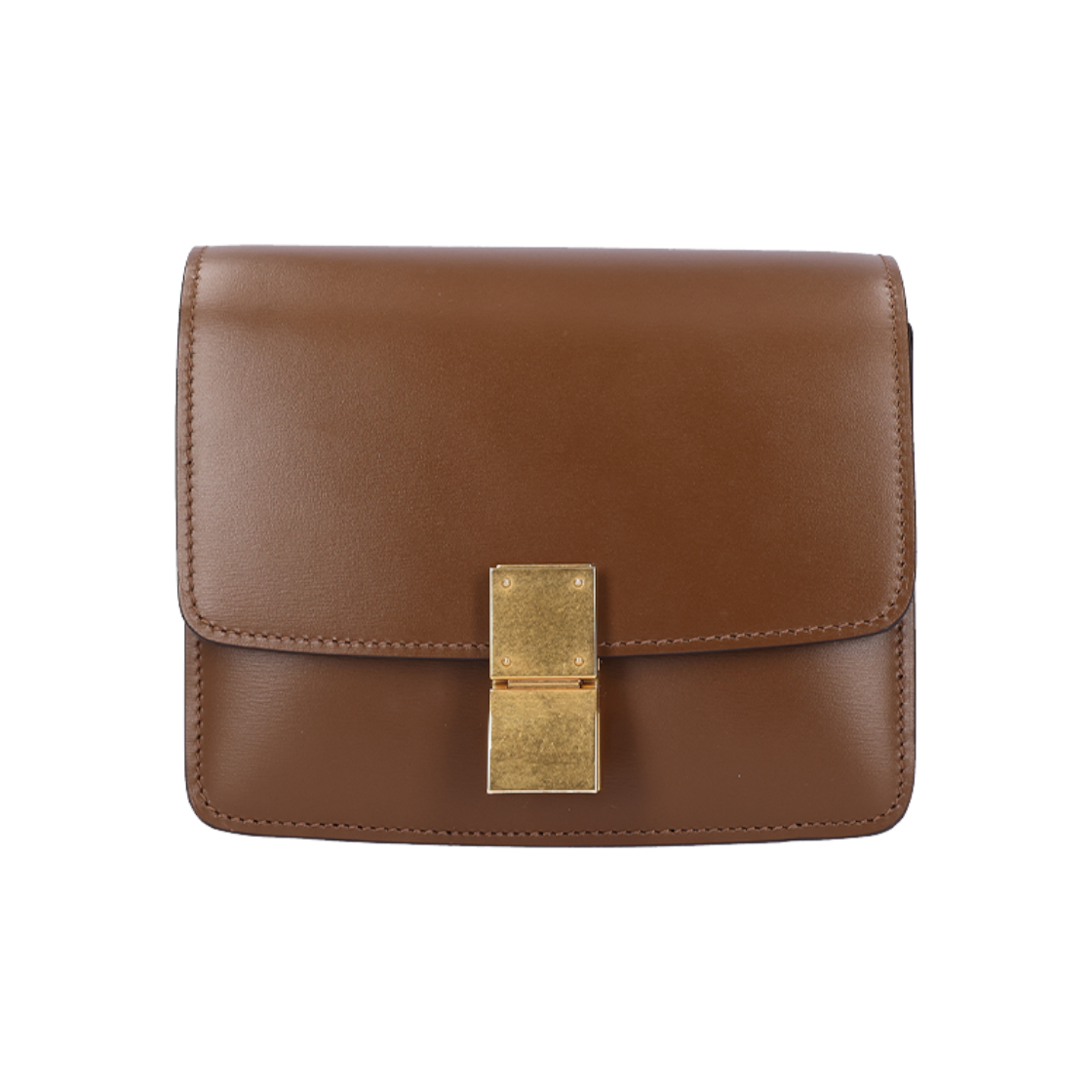 ITR6KOV7JRS9 Celine Classic Box Bag in Camel
