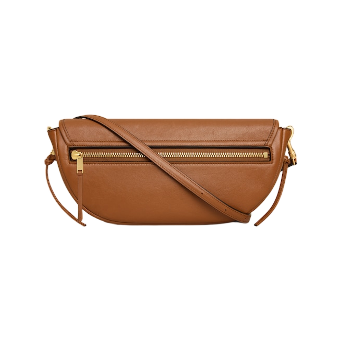 셀린느 리틀 하프문 소프트 트리옹프 서플 샤이니 램스킨 소프트 탄(Celine Little Halfmoon Soft Triomphe in Supple Shiny Lambskin Soft Tan) - 2
