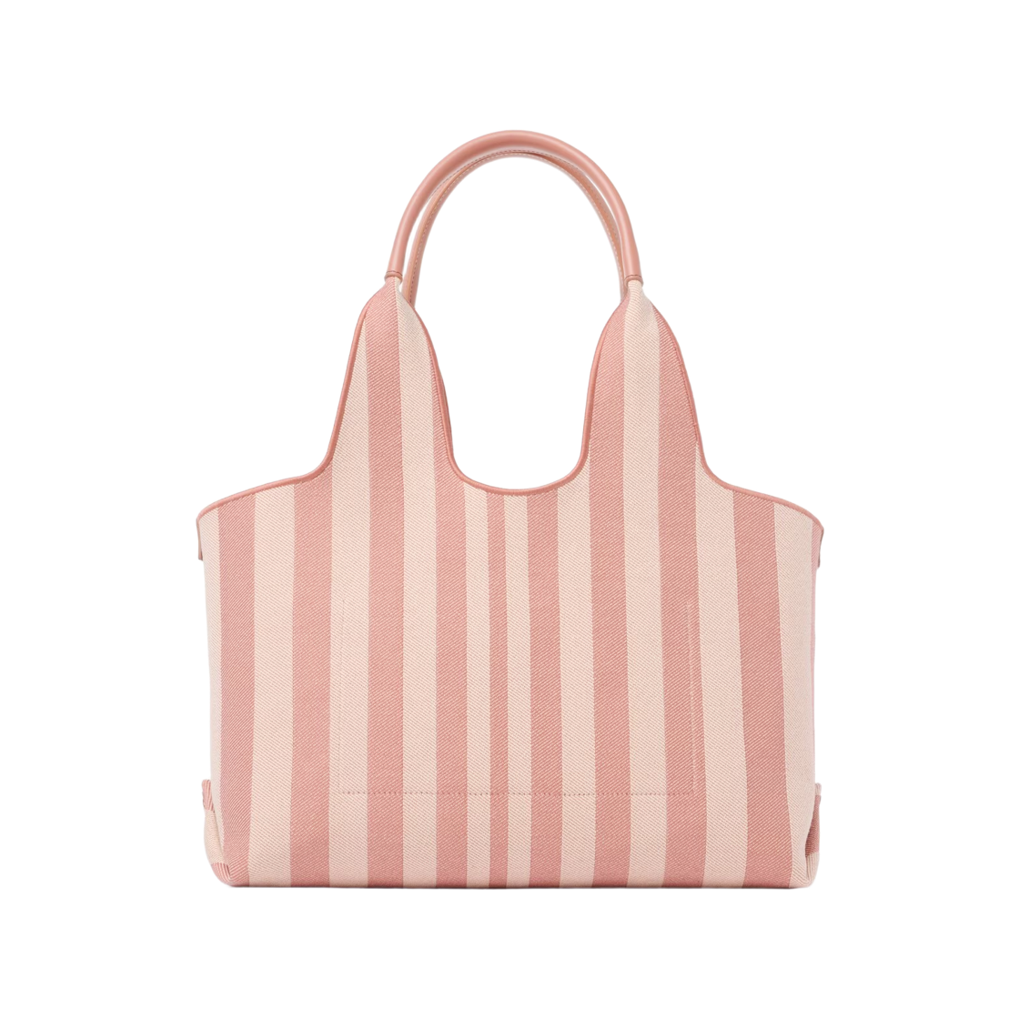 끌로에 스트라이피 이스트 웨스트 토트백 자카드 누가(Chloe Stripy East West Tote Bag in Jacquard Nougat) - 3