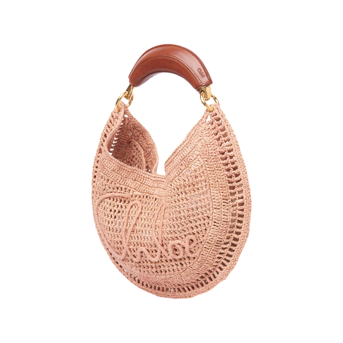 끌로에 썸머 바나나 호보백 라피아 써머리 베이지(Chloe Summer Banana Hobo Bag in Raffia Summery Beige) - 2