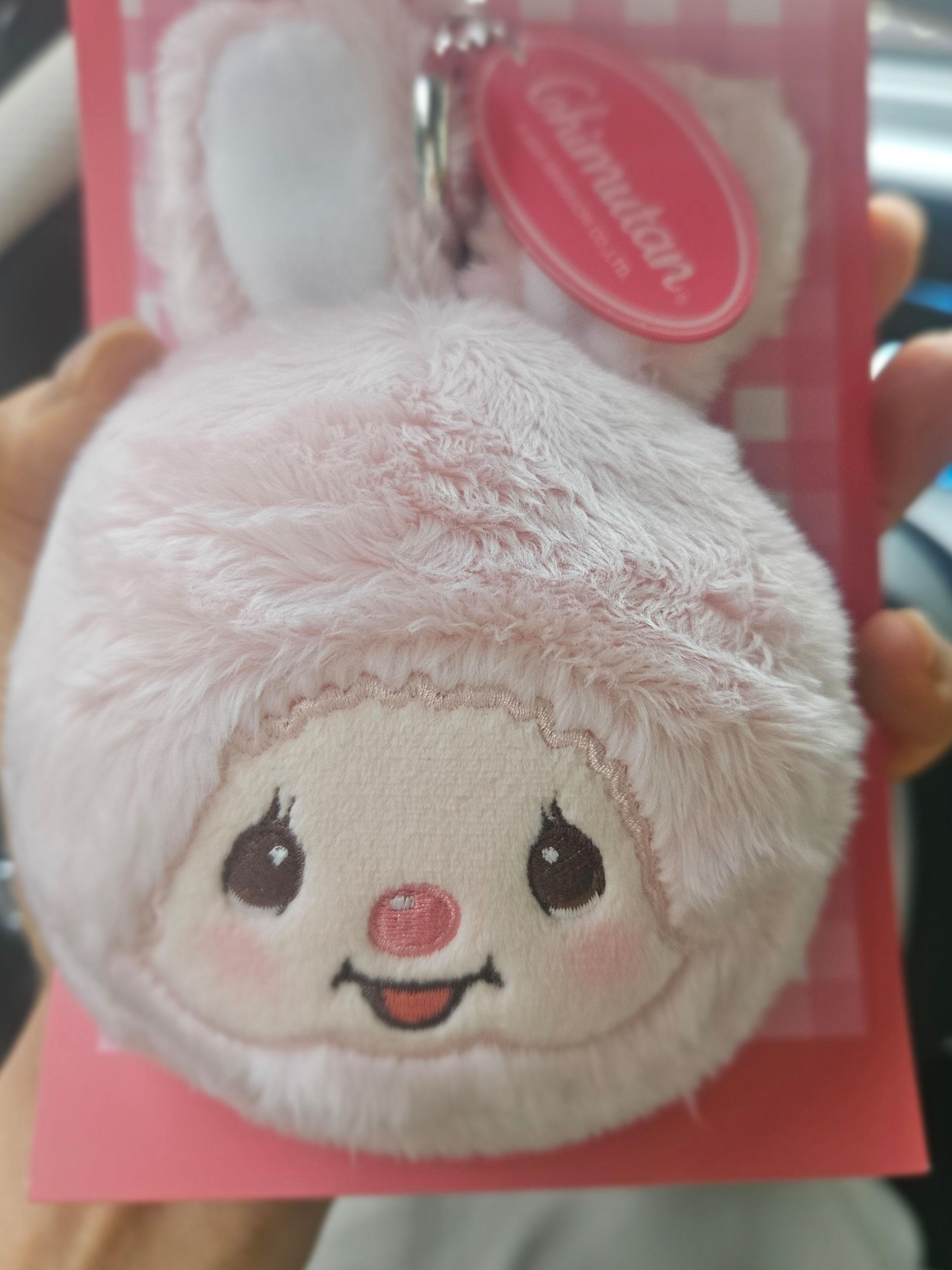 Monchhichi Chimutan Face Pouch 착용 스타일 - 2