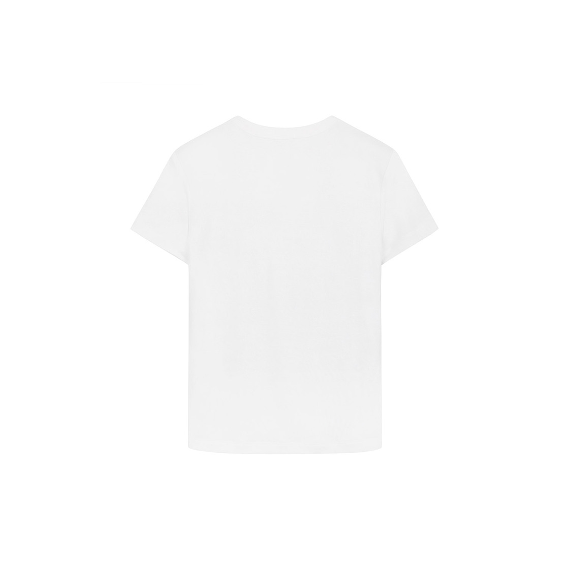 프룻오브더룸 Womens 슬림 크롭티셔츠 화이트(fruitoftheloom Womens Slim Crop T-shirts WHITE) - 3