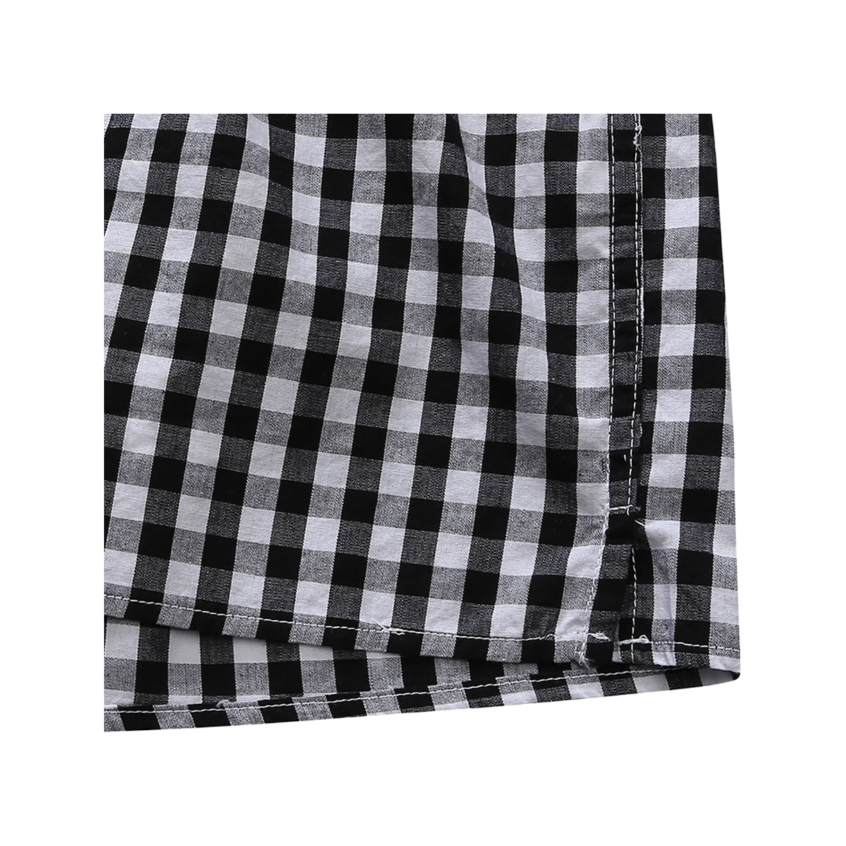 아웃도어서비스 체크 트렁크스 - 블랙(OS Check Trunks - Black) - 4