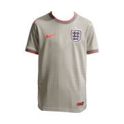 (Kids) Palace x Nike England Short-Sleeve Soccer Top Pewter Grey Bright Crimson Bright Crimson