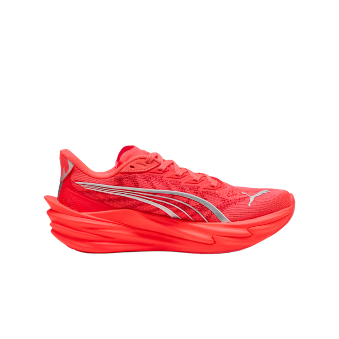 312124-19 (W) Puma Deviate Nitro 4 Ultra Red Puma Silver