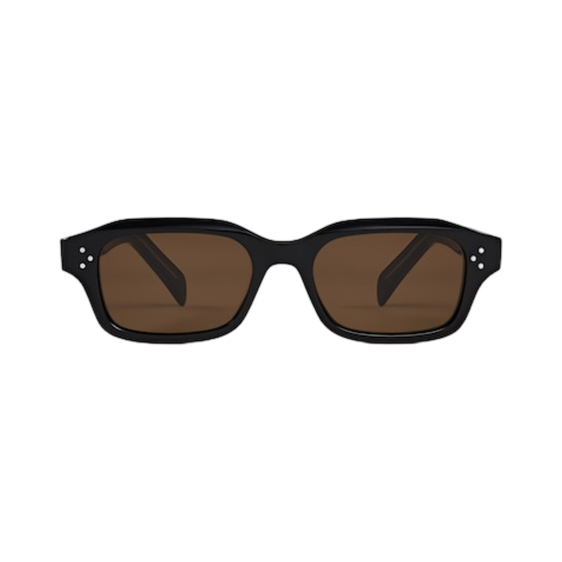 4S355CPLB-38NO Celine Black Frame 64 Sunglasses in Acetate Black