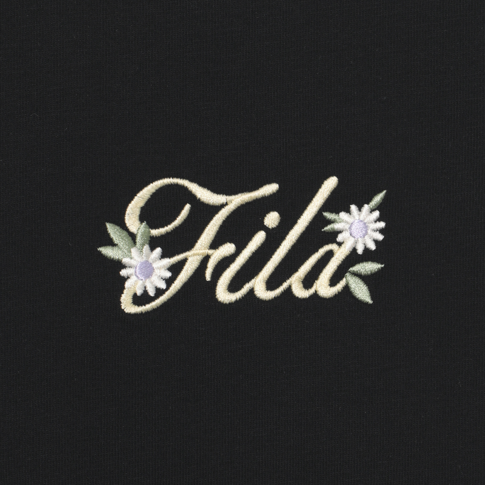 [6% 적립] 휠라 Coldwave+ 링거 변형로고 반팔티 블랙([6% 적립] FILA Coldwave+ Ringer Logo T-Shirt Black) - 4