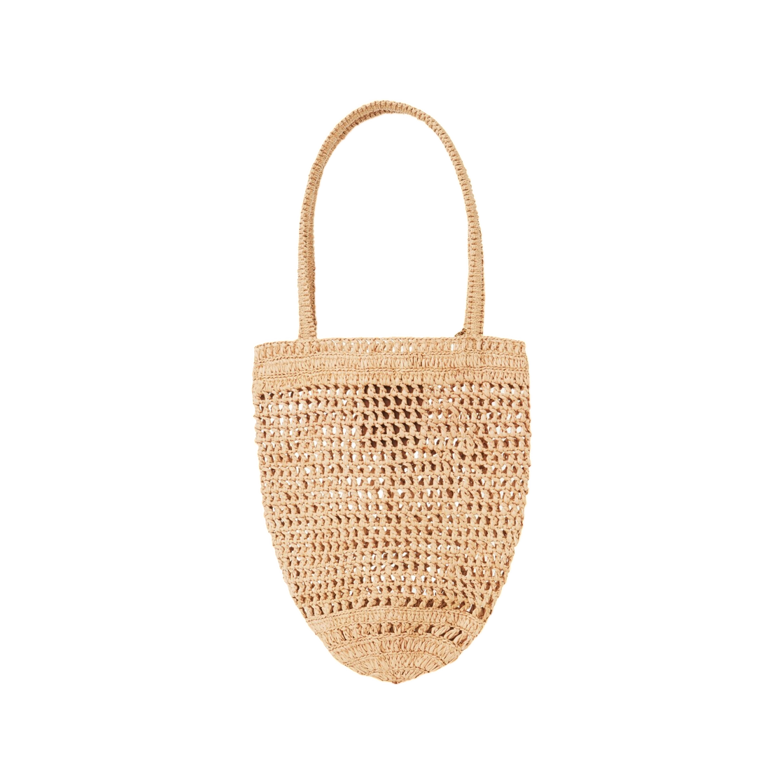 끌로에 스몰 썸머 바나나 토트백 라피아 핫 샌드(Chloe Small Summer Banana Tote Bag in Raffia Hot Sand) - 2
