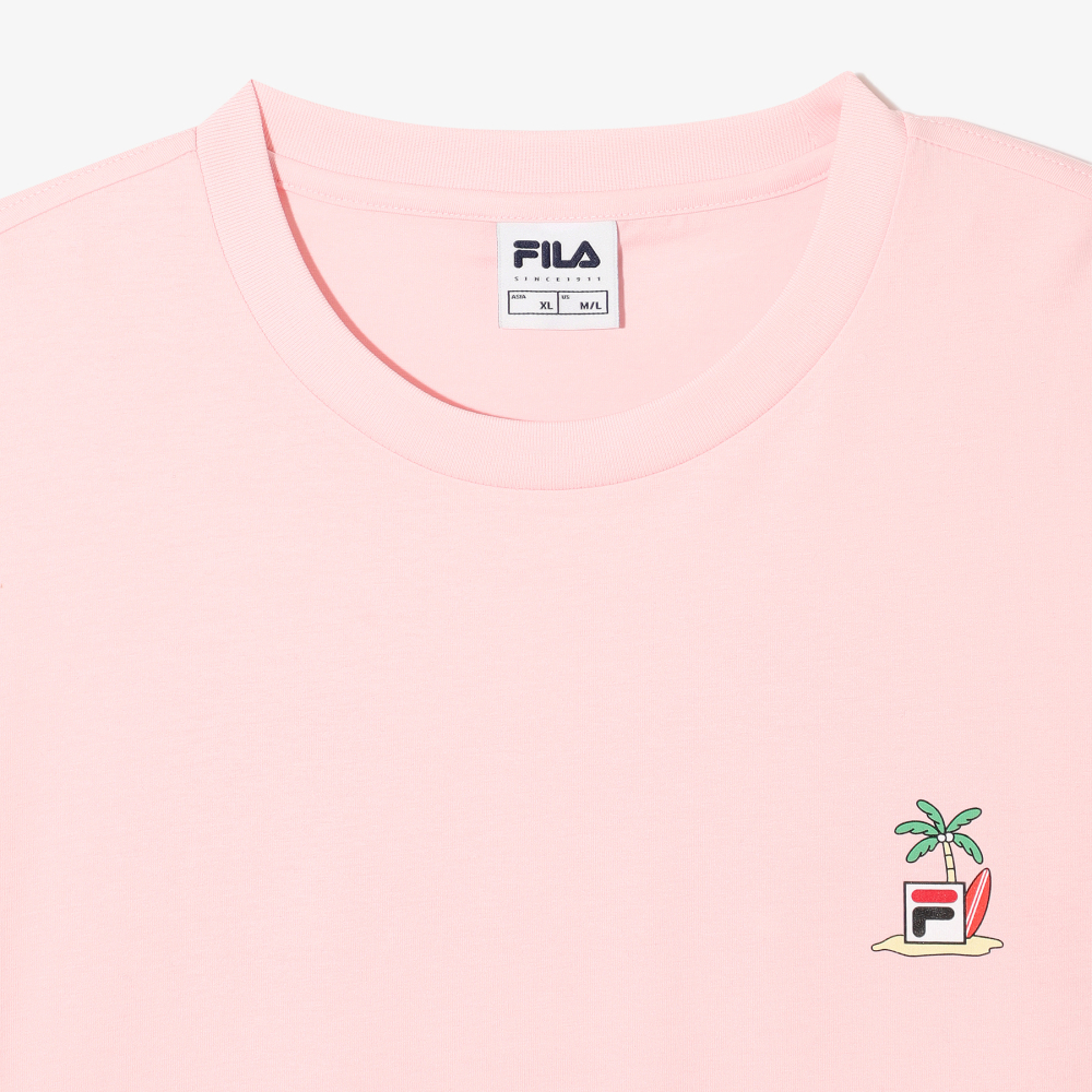 [6% 적립] 휠라 Coldwave+ 디어서머 반팔티 라이트핑크([6% 적립] FILA Coldwave+ Dear Summer T-Shirt Light Pink) - 3