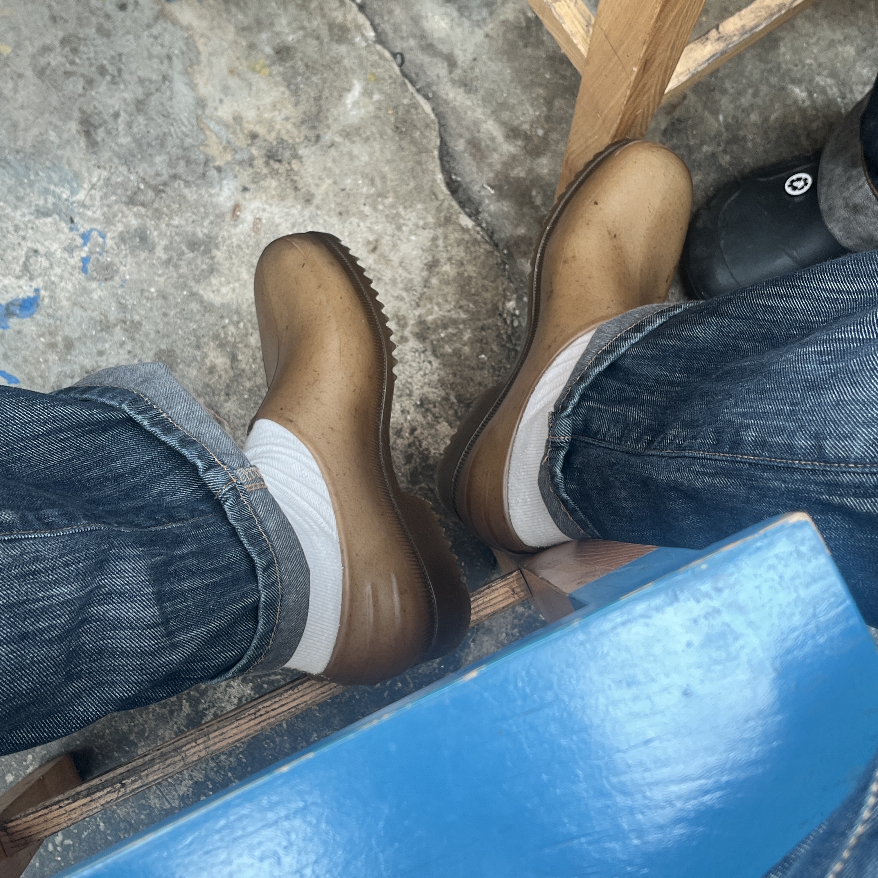 Plasticana Gardana Clog Chanvre - 26SS 착용 스타일
