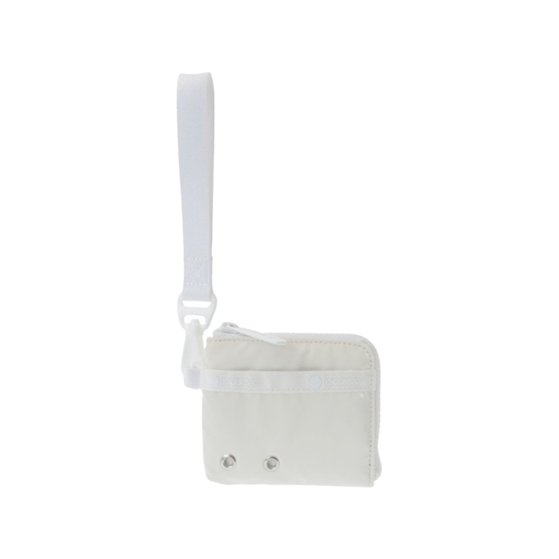 컨버스 도쿄 x 레스포색 스트랩 슬림 월렛 화이트(Converse Tokyo x Lesportsac Strap Slim Wallet White)