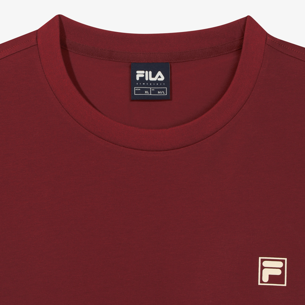 [6% 적립] 휠라 Coldwave+ 아카이브 반팔티 다크레드([6% 적립] FILA Coldwave+ Archive T-Shirt Dark Red) - 3