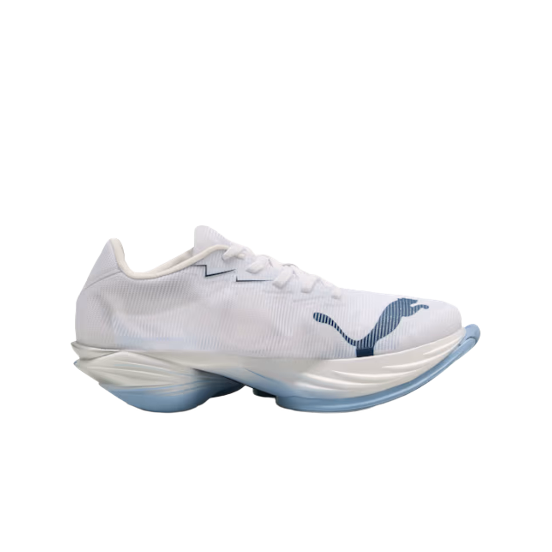312061-11 (W) Puma Fast-R Nitro Elite 3 Puma White Chambray Blue