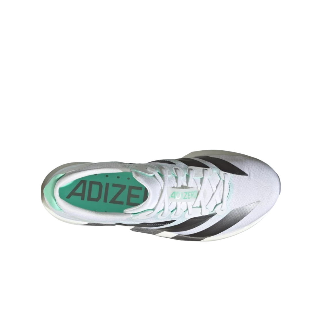 (W) 아디다스 아디제로 아디오스 9 클라우드 화이트 아이언 메탈릭((W) Adidas Adizero Adios 9 Cloud White Iron Metallic) - 2