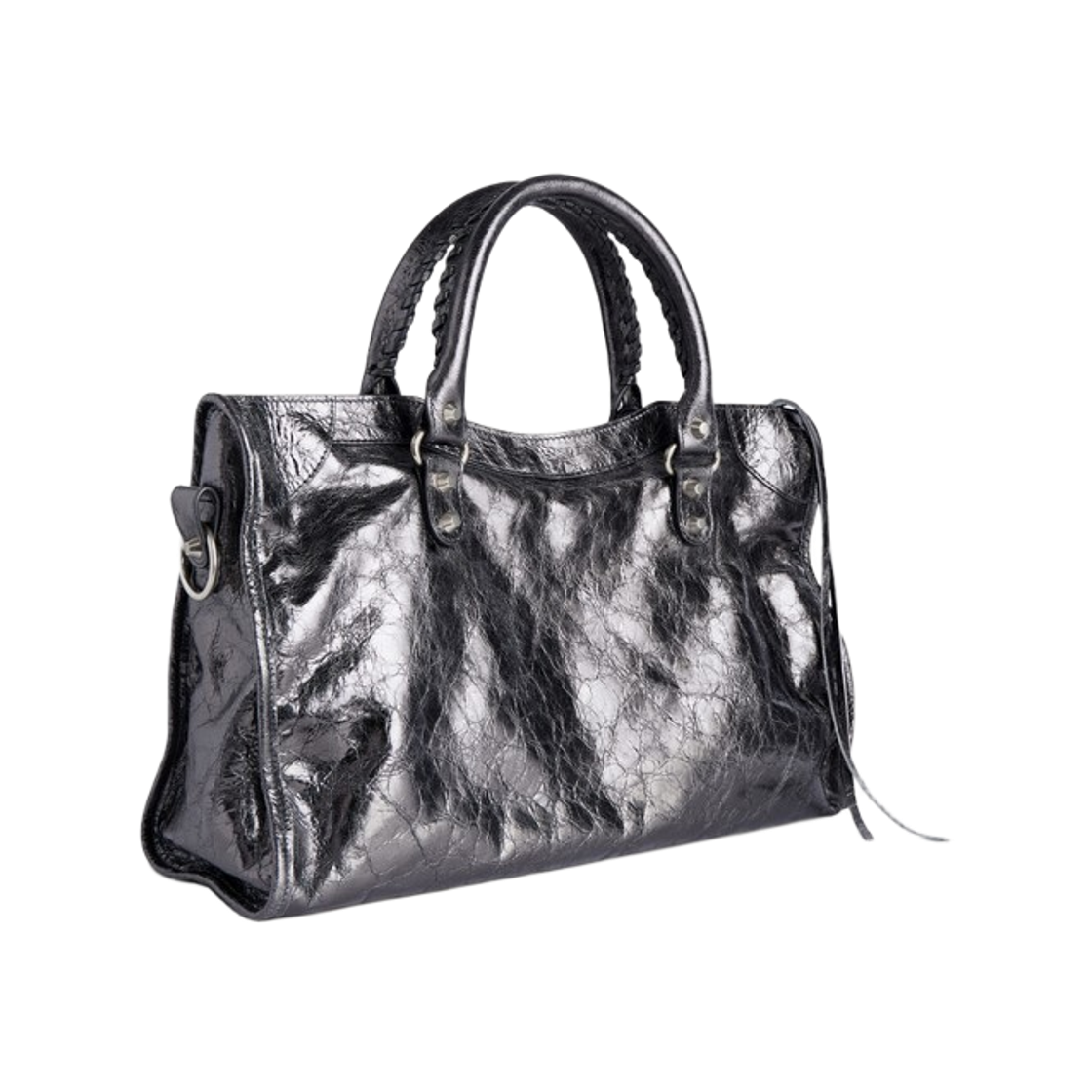발렌시아가 르 시티 미디움 백 스틸 그레이(Balenciaga Le City Medium Bag Steel Grey) - 2