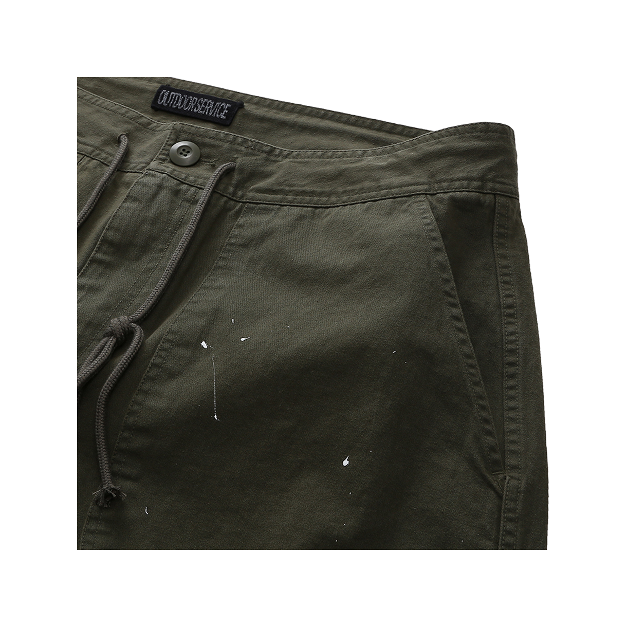아웃도어서비스 페인티드 워크 팬츠 - 카키(OS Painted Work Pants - Khaki) - 3