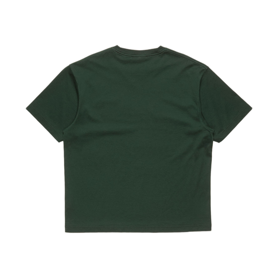 아크네 스튜디오 저지 티셔츠 로고 다크 그린(Acne Studios Jersey T-Shirt with Logo Dark Green) - 2