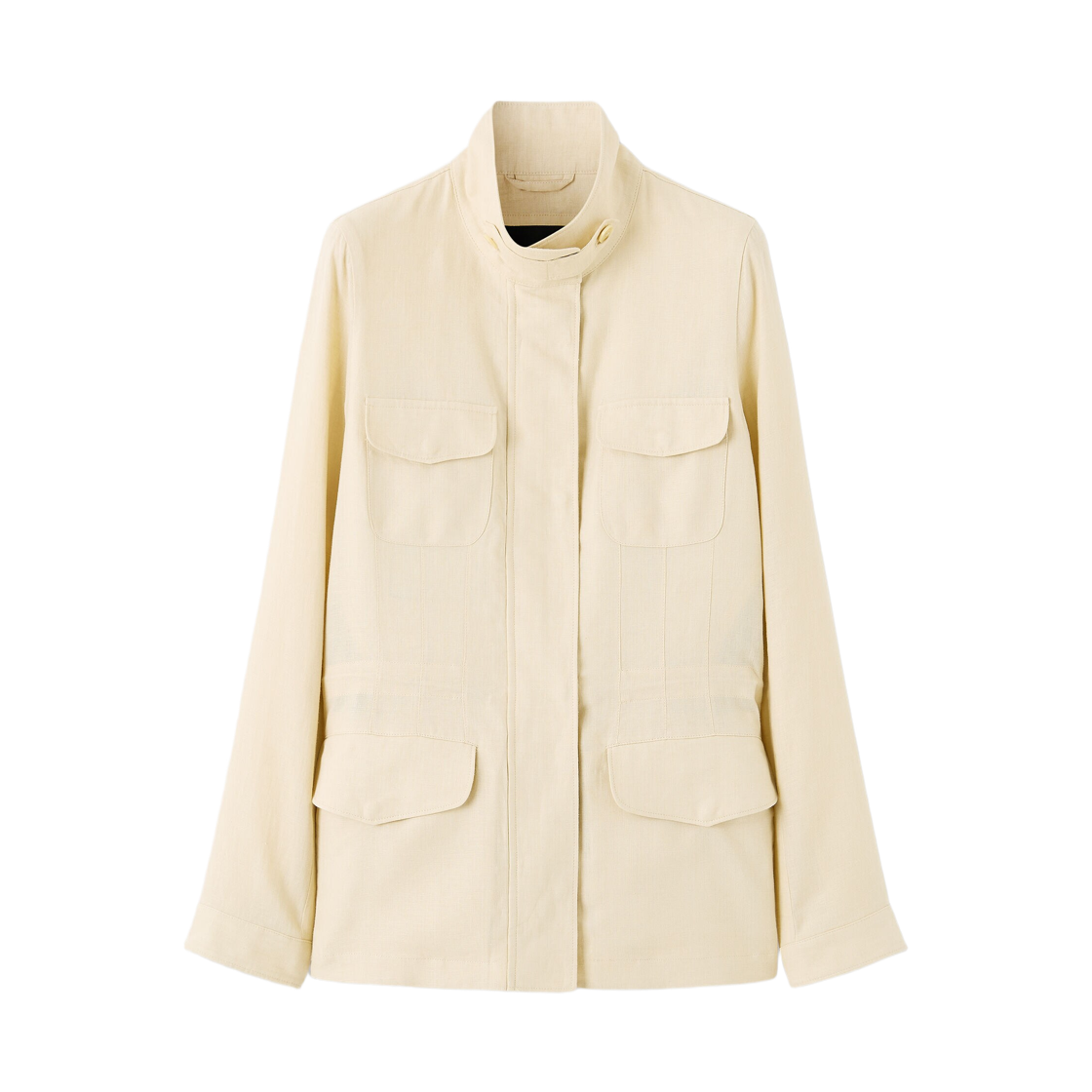 (W) 로로 피아나 리넨 레인 시스템 트래블러 미니 필드 자켓 라이트 미모사((W) Loro Piana Linen Rain System Traveller Mini Field Jacket Light Mimosa) - 1