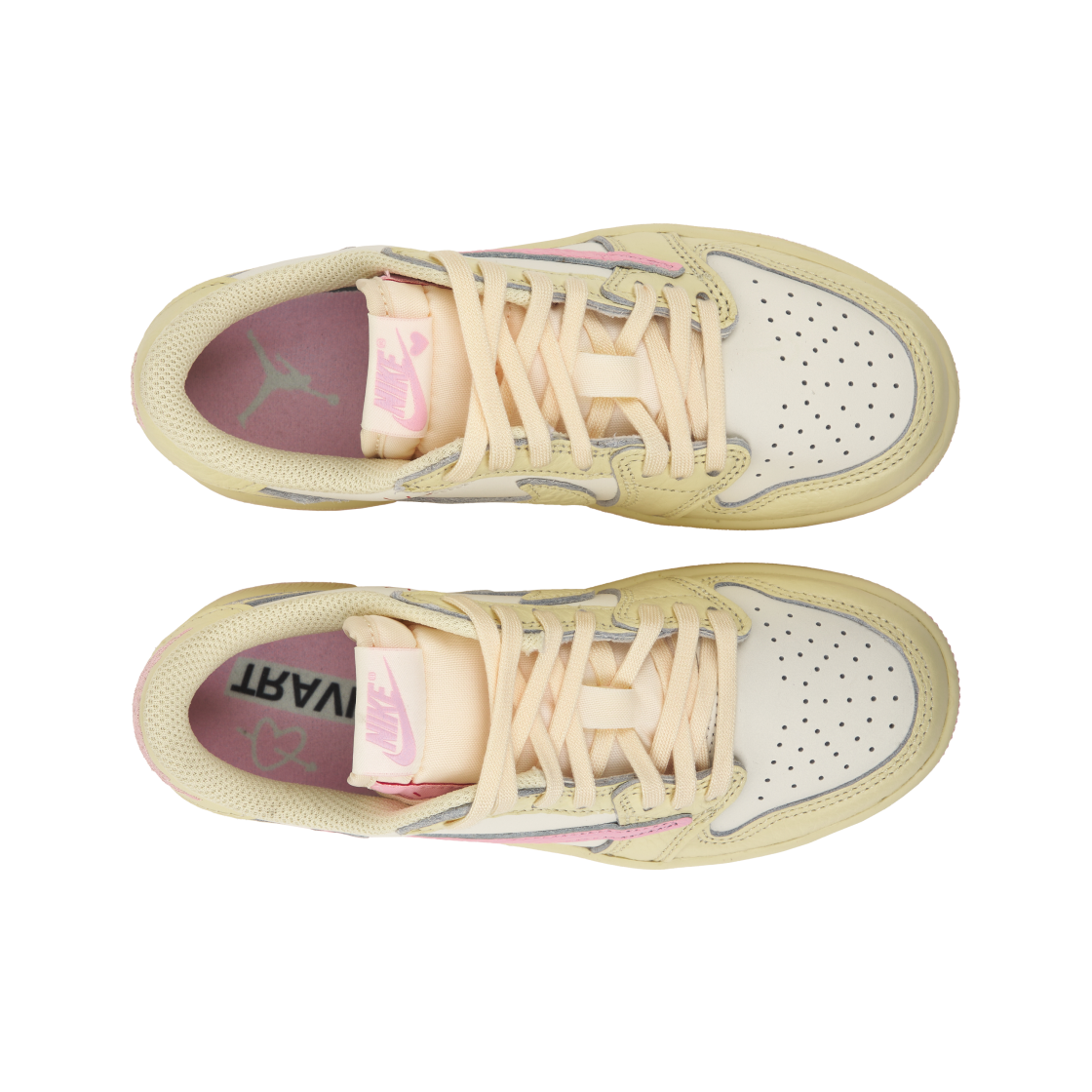 (PS) 조던 1 x 트래비스 스캇 레트로 로우 OG SP 모슬린 샤이 핑크((PS) Jordan 1 x Travis Scott Retro Low OG SP Muslin Shy Pink) - 5