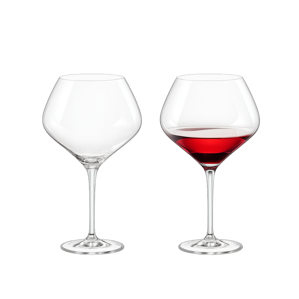 크리스탈렉스 아모로소 보르도잔 (450ml) 2p(Crystalex Amoroso Bordeaux Wine Glass (450ml)  2p Set) - 1