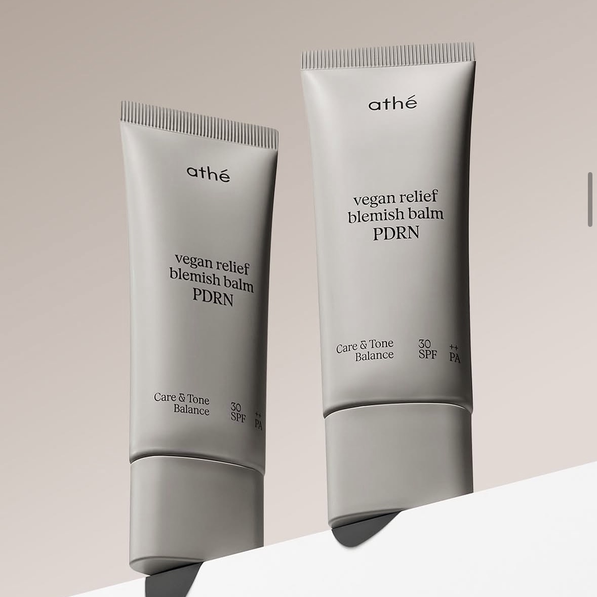 athe Vegan Relief BB cream 착용 스타일