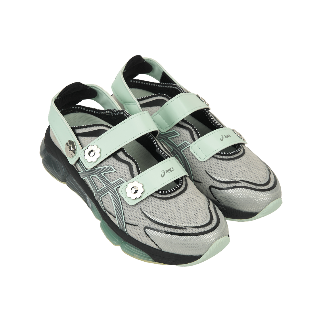 아식스 x 세실리에 반센 젤 퀀텀 360 8 실버 민트(Asics x Cecilie Bahnsen Gel-Quantum 360 VIII Silver Mint) - 4