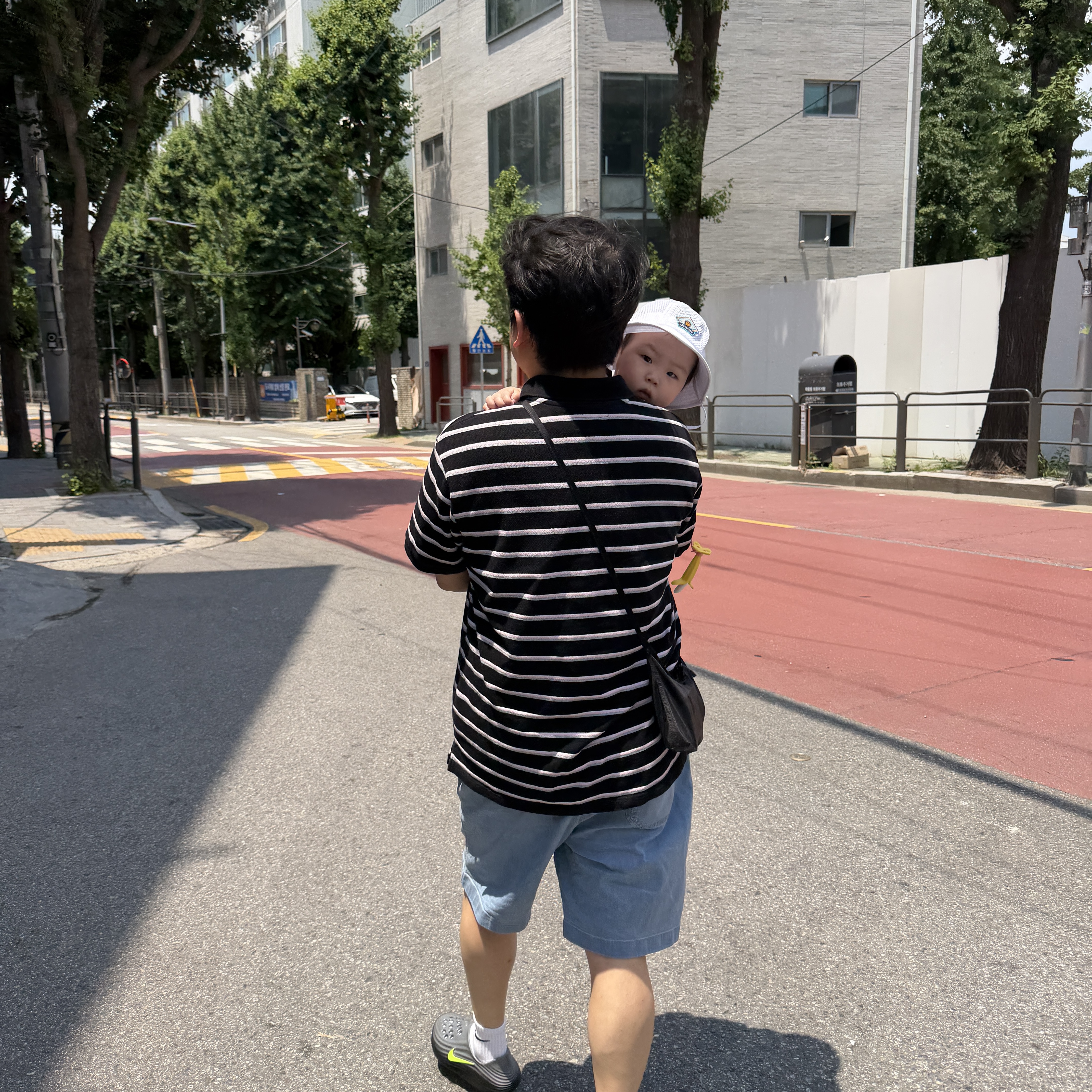 Supreme Washed Stripe Polo Black - 26SS, Nike ReactX Rejuven8 Black Cool Grey 착용 스타일