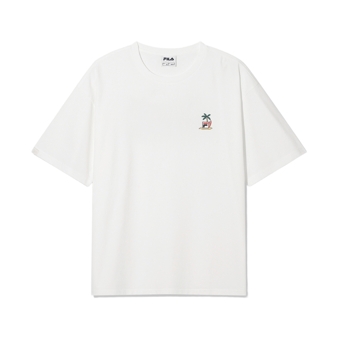 [6% 적립] 휠라 Coldwave+ 디어서머 반팔티 화이트([6% 적립] FILA Coldwave+ Dear Summer T-Shirt Light  White)