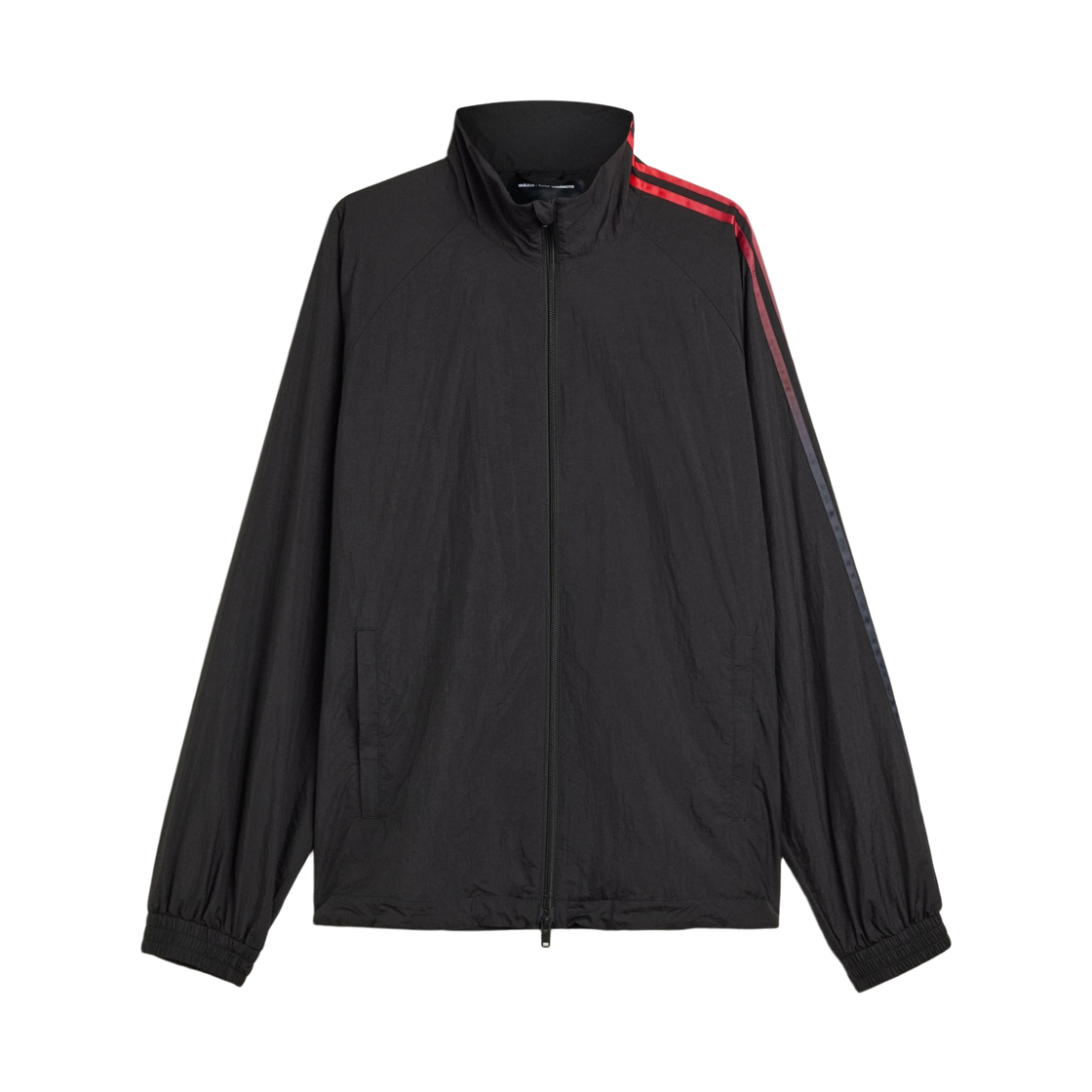 Y-3 그라데이션 삼선 나일론 트랙탑 블랙(Y-3 Gradient 3 Stripes Nylon Track Top Black)