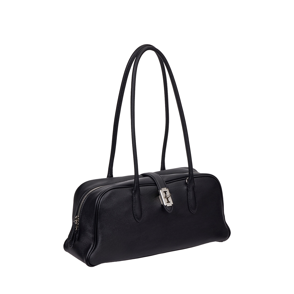 분크 토크 사이드웨이 숄더 미듐 블랙(vunque Toque Sideway Shoulder M Black)