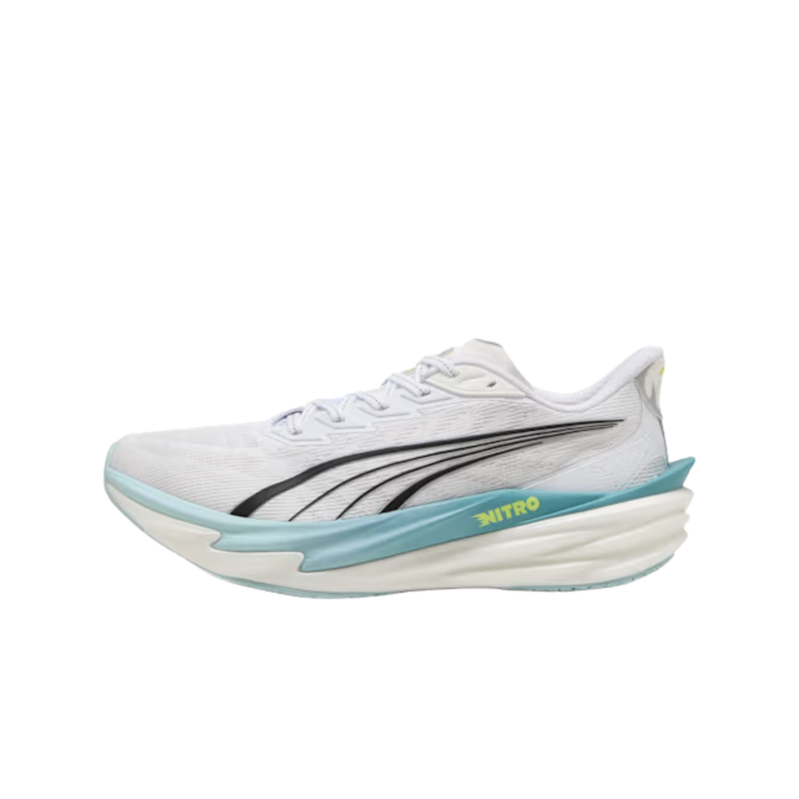 푸마 디비에이트 나이트로 4 푸마 화이트 프레시 워터(Puma Deviate Nitro 4 Puma White Fresh Water) - 2