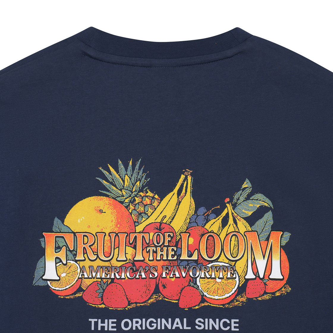 프룻오브더룸 프룻 오리지널 반팔티셔츠 네이비 라이트(fruitoftheloom Fruit Original Banpal T-shirts NAVY LIGHT) - 4