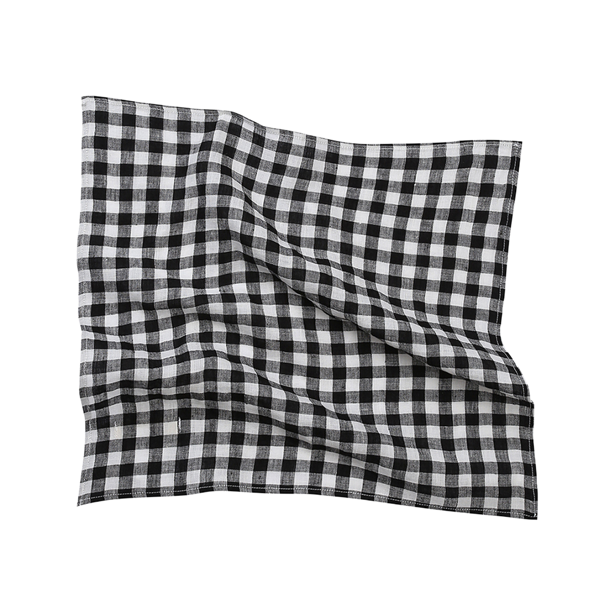 아웃도어서비스 린넨 서비스 타월 - 블랙 깅엄(OS Linen Service Towel - Black Gingham)