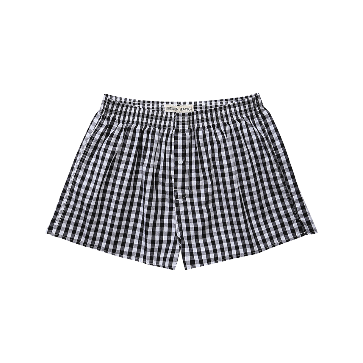 아웃도어서비스 체크 트렁크스 - 블랙(OS Check Trunks - Black) - 1