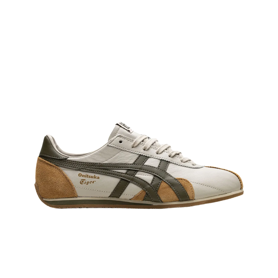 1183B480-200 Onitsuka Tiger Runspark Beige Olive Green