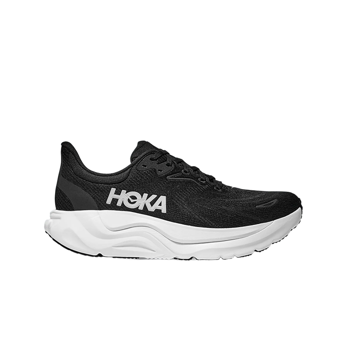 1168710-BWHT Hoka Arahi 8 Black White - Wide