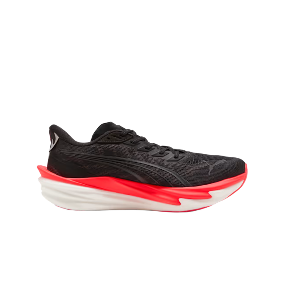 312123-21 Puma Deviate Nitro 4 Puma Black Ultra Red