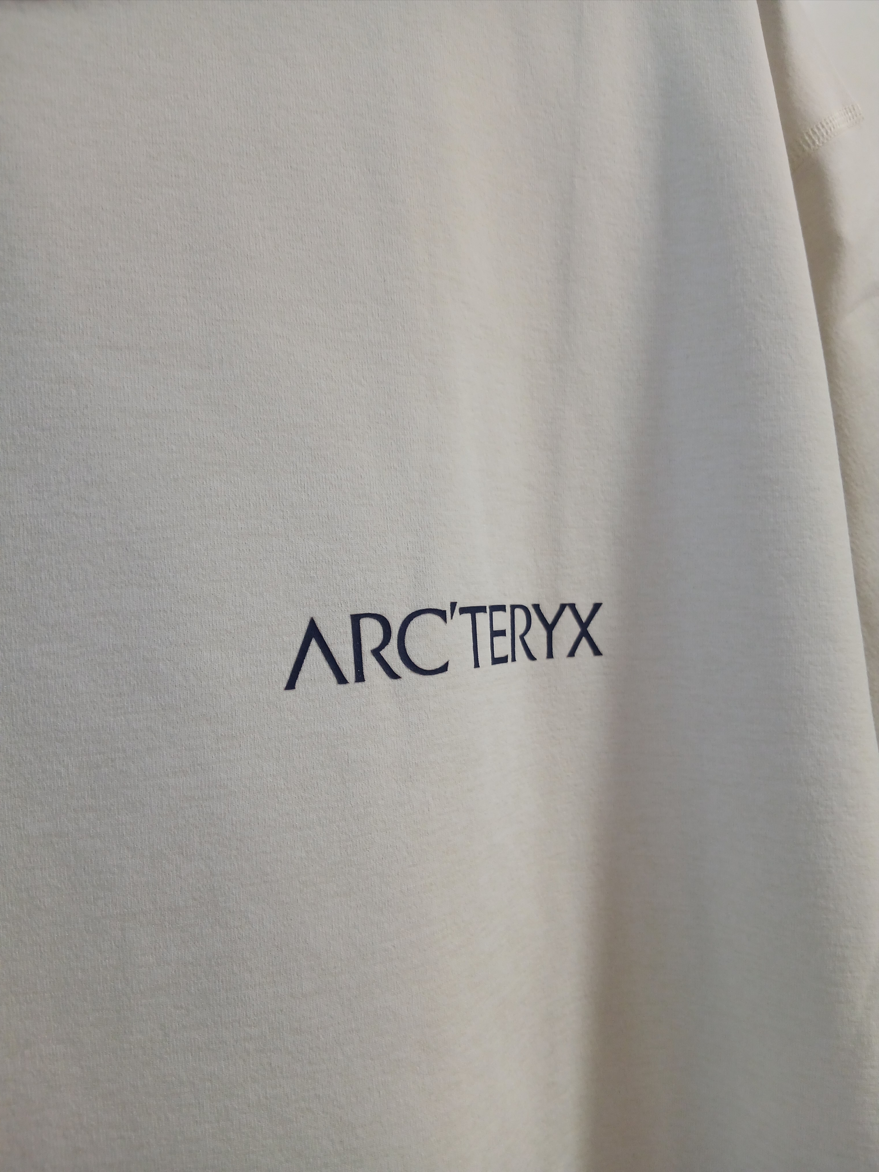 Arc'teryx Envoy Grand Wall SS T-Shirt Sea Salt 착용 스타일 - 4