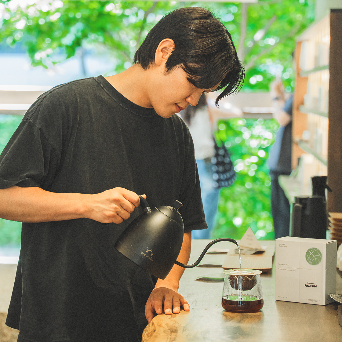 [KREAM 단독] 언페이지 마시멜론 블렌드 커피 드립백 4개입([KREAM 단독] unpage Marshmelon Blend Coffee Drip Bag 1box(4ea)) - 3