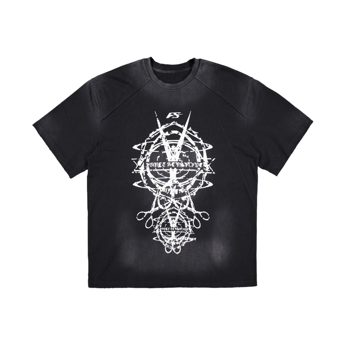 포스센스티브 다크니스 시저스 티셔츠 블랙(Force Sensitive Darkness Scissors T-Shirt Black)