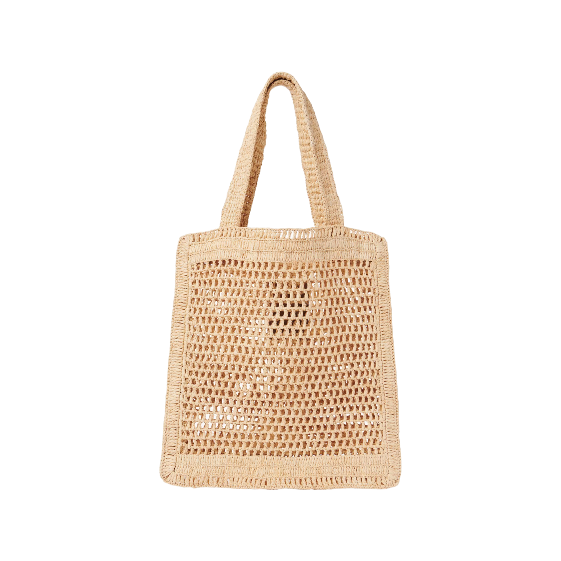 끌로에 썸머 바나나 토트백 라피아 핫 샌드(Chloe Summer Banana Tote Bag in Raffia Hot Sand) - 3