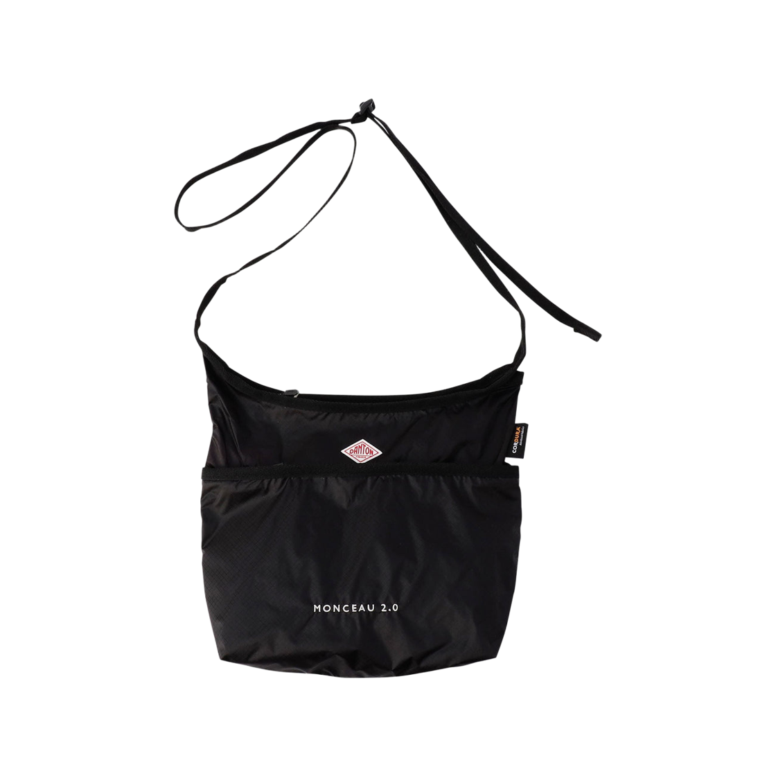 단톤 몽소 2.0 코듀라 나일론 립스탑 사코슈 블랙(Danton Monceau 2.0 Cordura Nylon Ripstop Sacoche Black)