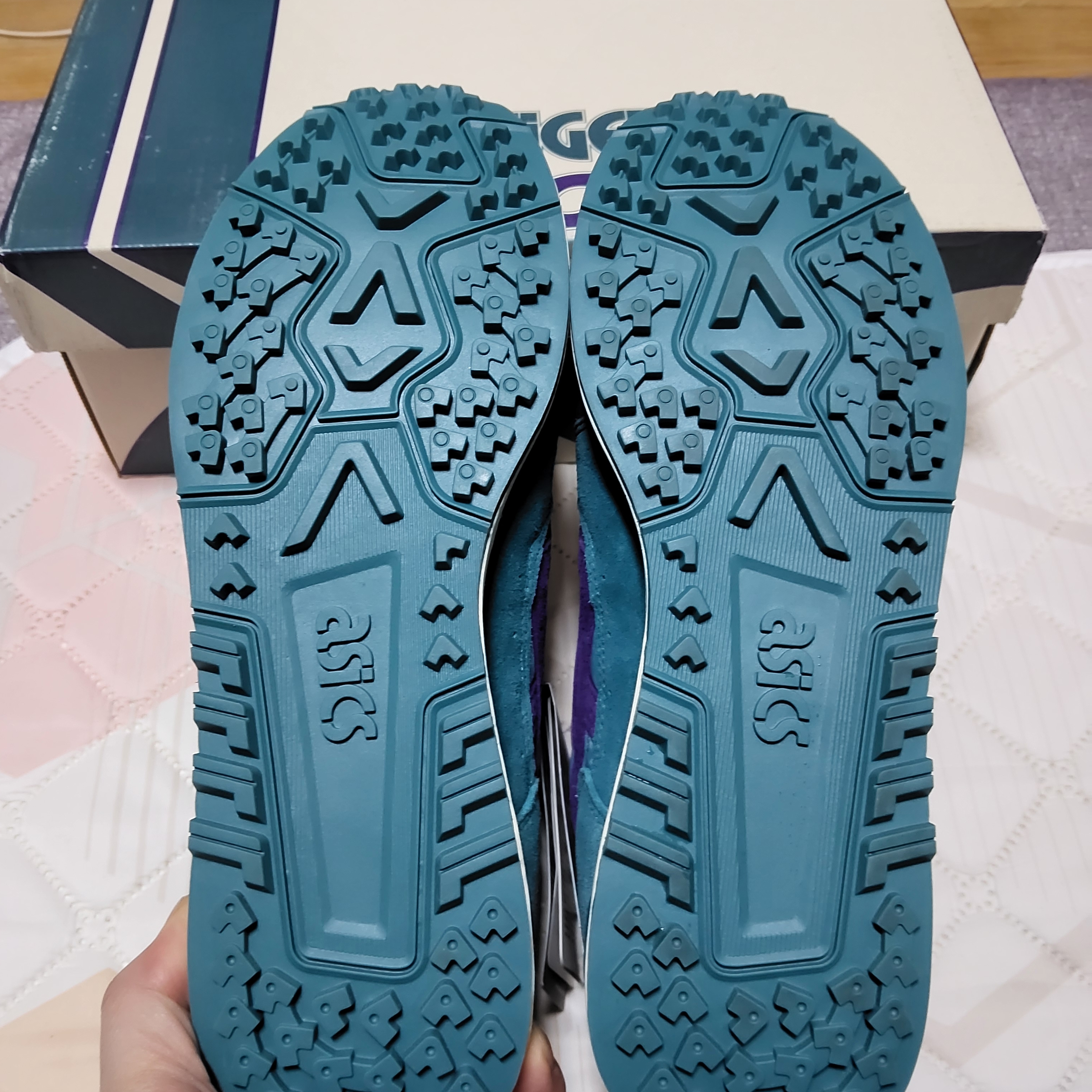 Asics x YMC Gel-Lyte XT Gris Blue 착용 스타일 - 8