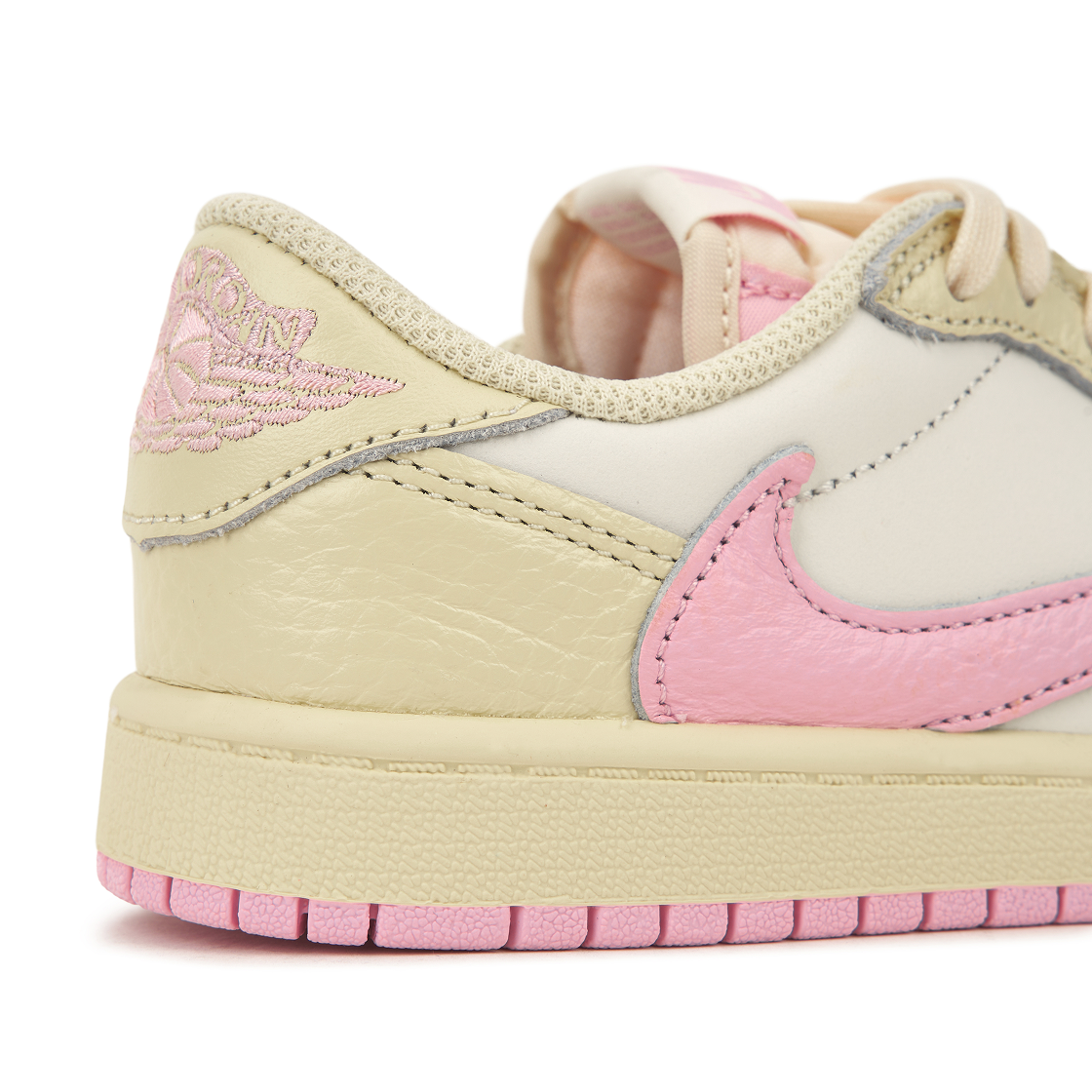(PS) 조던 1 x 트래비스 스캇 레트로 로우 OG SP 모슬린 샤이 핑크((PS) Jordan 1 x Travis Scott Retro Low OG SP Muslin Shy Pink) - 8