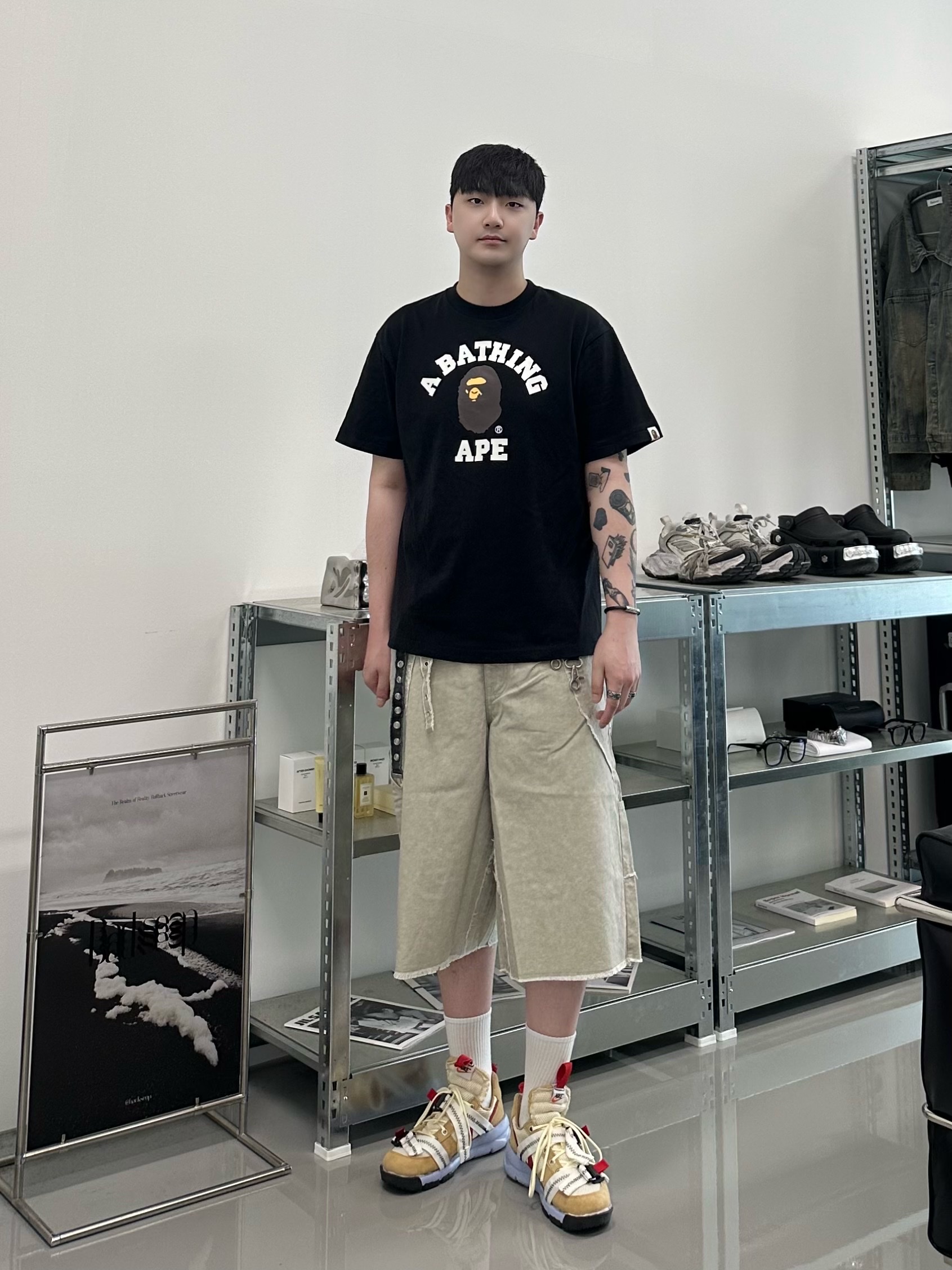 Nike x Tom Sachs Mars Yard Overshoe 3.0 착용 스타일