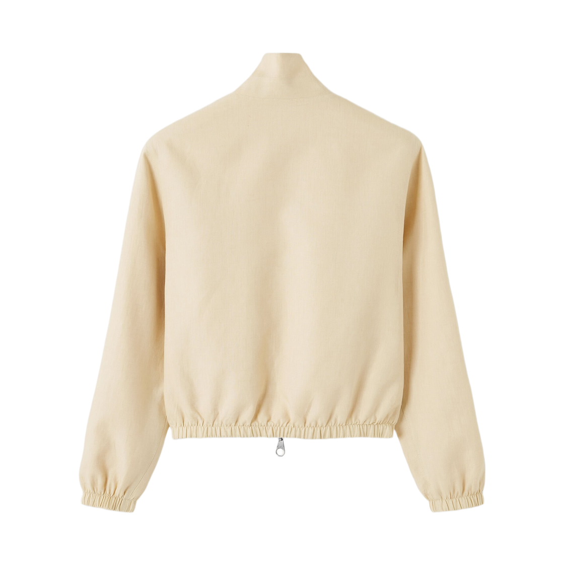 (W) 로로 피아나 리넨 레인 시스템 봄버 자켓 라이트 미모사 라이트 가데니아((W) Loro Piana Linen Rain System Bomber Jacket Light Mimosa Light Gardenia) - 2