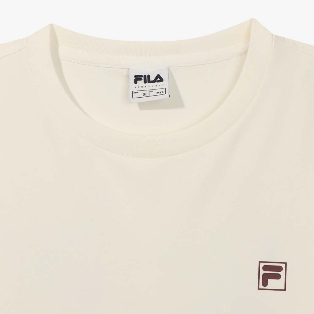 [6% 적립] 휠라 Coldwave+ 아카이브 반팔티 아이보리([6% 적립] FILA Coldwave+ Archive T-Shirt Ivory) - 3