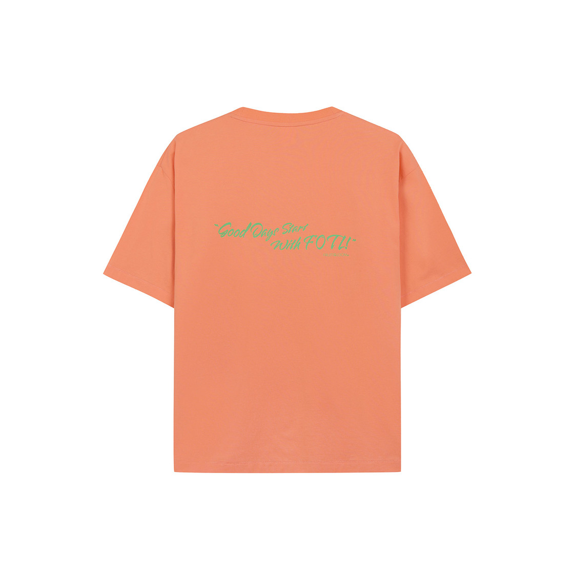 프룻오브더룸 프룻 1851 레몬 반팔티셔츠 오렌지(fruitoftheloom Fruit 1851 Lemon Banpal T-shirts ORANGE) - 2
