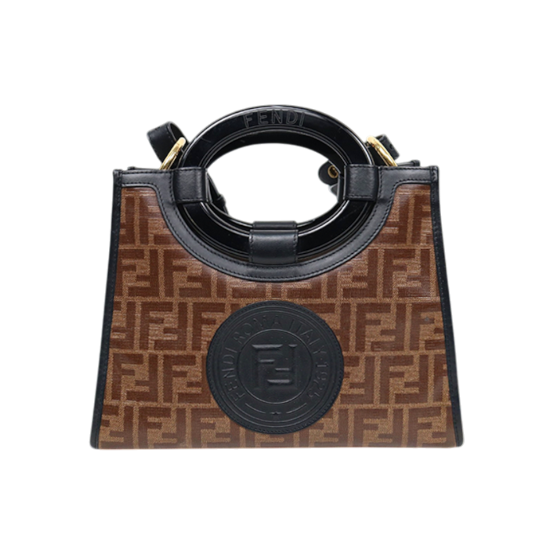 ITQRK52BHKKJ Fendi Runaway Brown Tote Bag C-A59238