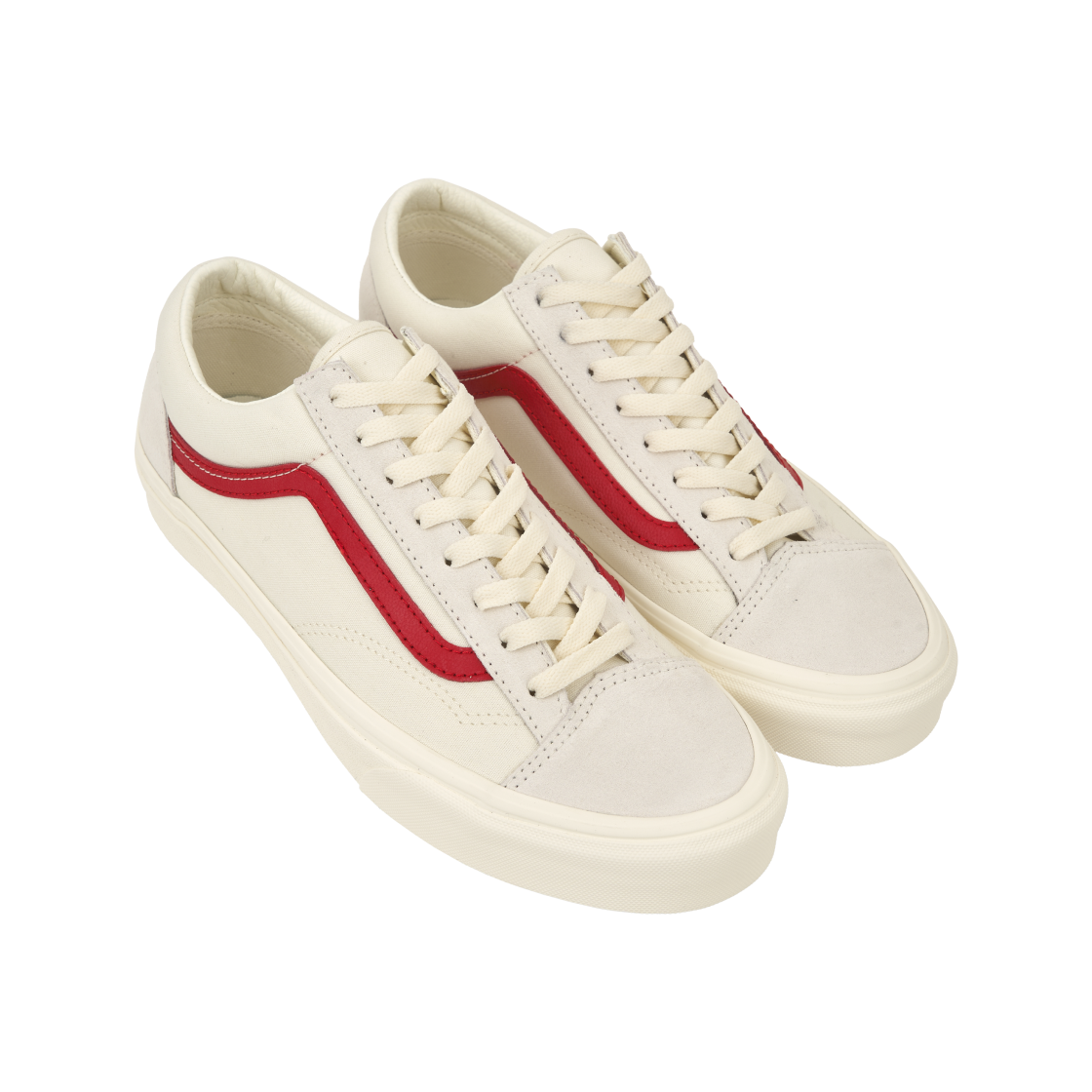 반스 스타일 36 마쉬멜로우 레이싱 레드(Vans Style 36 Marshmallow Racing Red) - 4